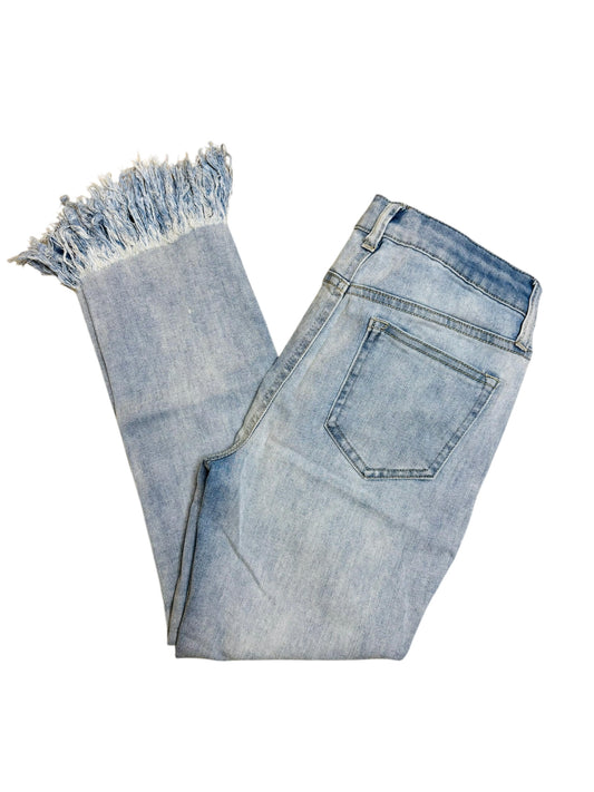 Chelsea and violet fringe jeans girls