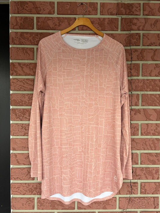 Reel Life peach long sleeve top