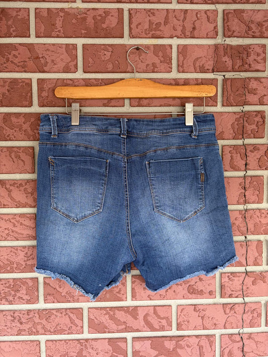1822 denim jean shorts