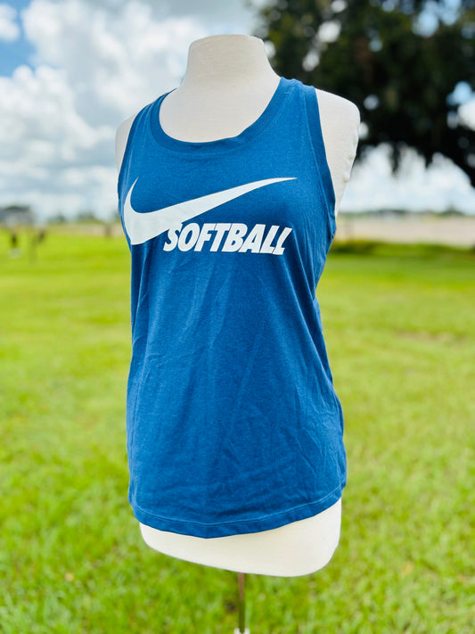 Nike softball razorback blue