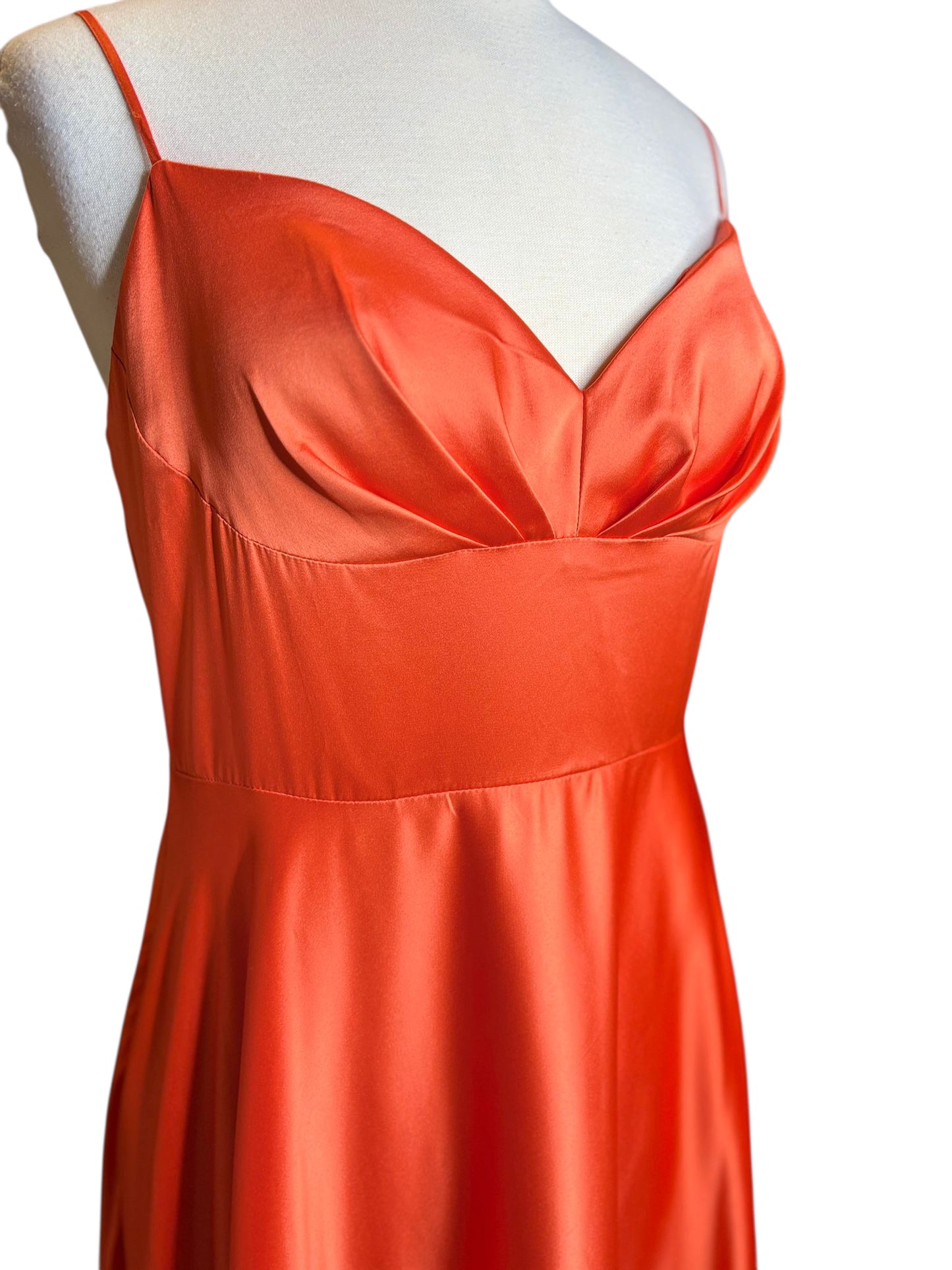 Windsor orange prom formal gown