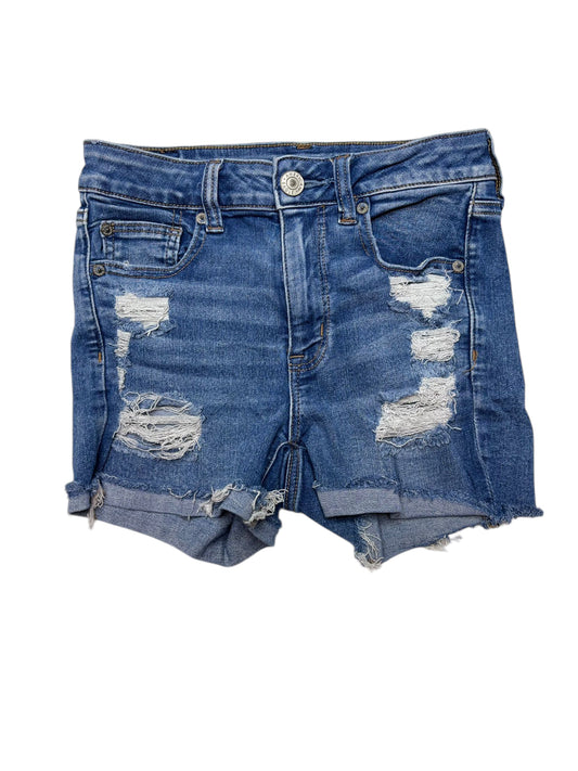 American Eagle shorts distressed