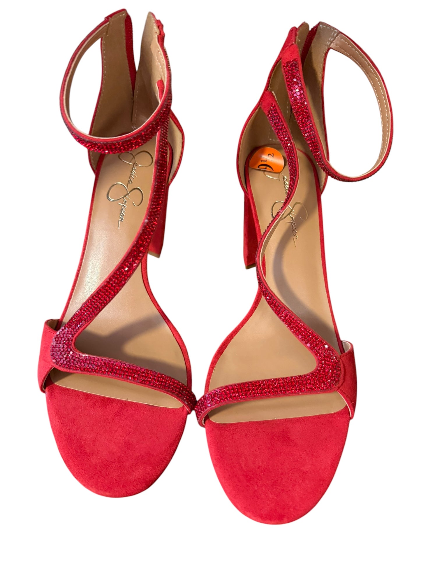 Jessica Simpson red heels