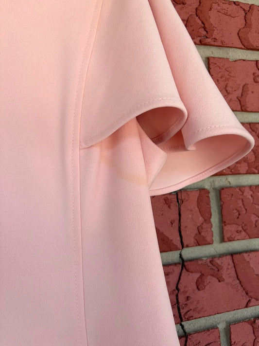Calvin Klein Pink Ruffle Dress