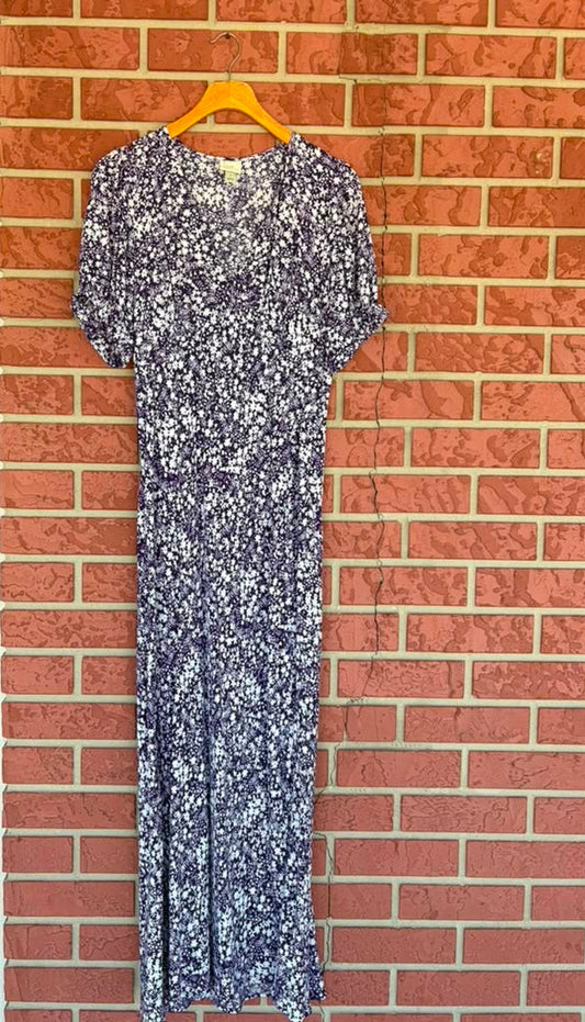 A New Day Purple Floral Dress