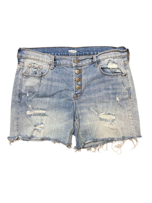 Old Navy denim white wash light Jean shorts