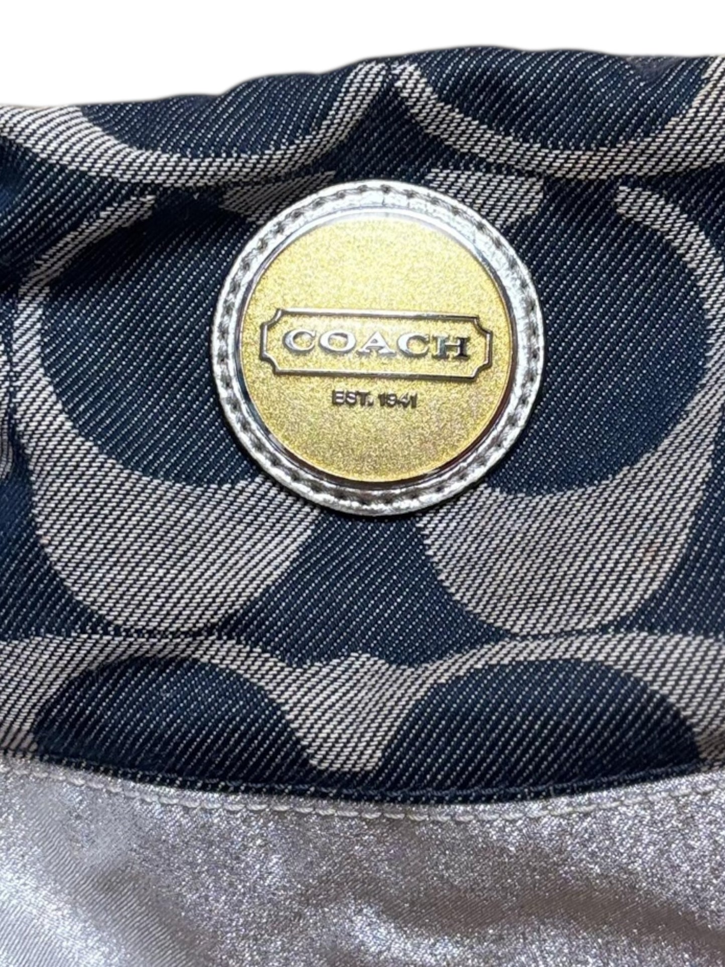 Coach denim  bag  signature vintage