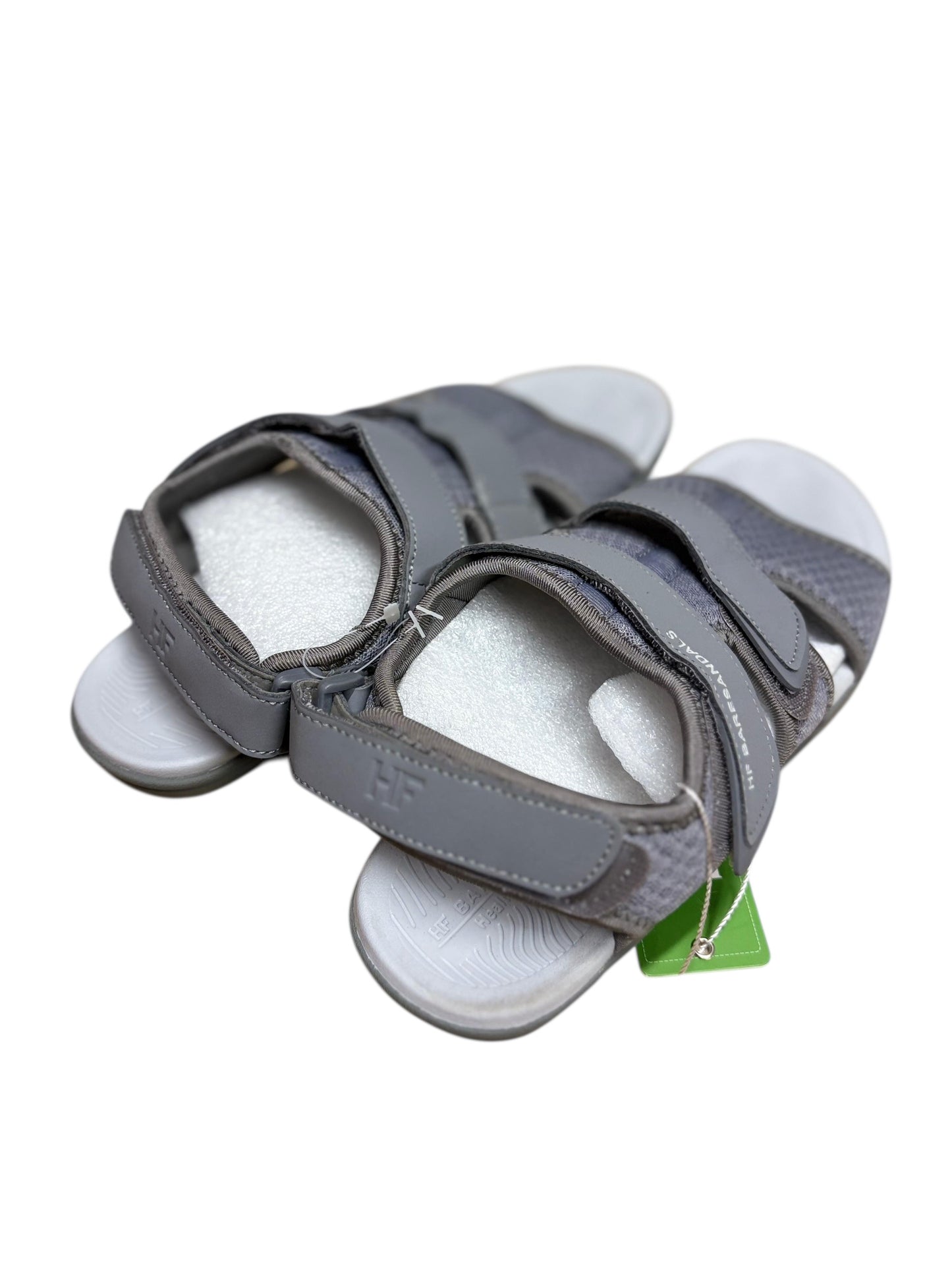 Baresandals grey nwt