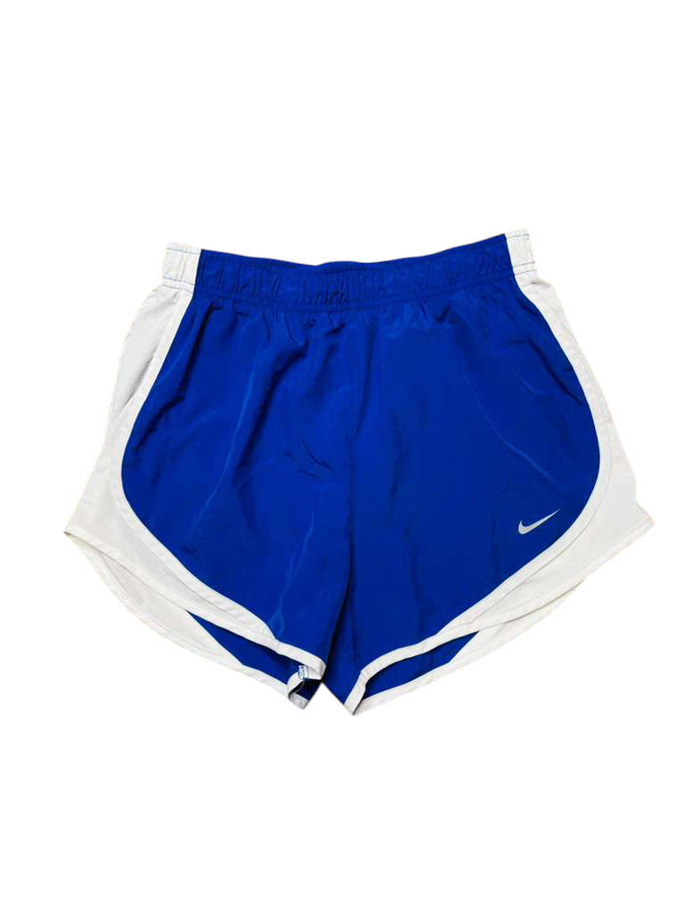 Nike blue white athletic shorts