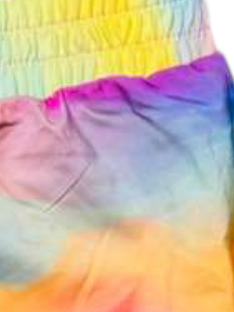 Girls GB athletic shorts multi color