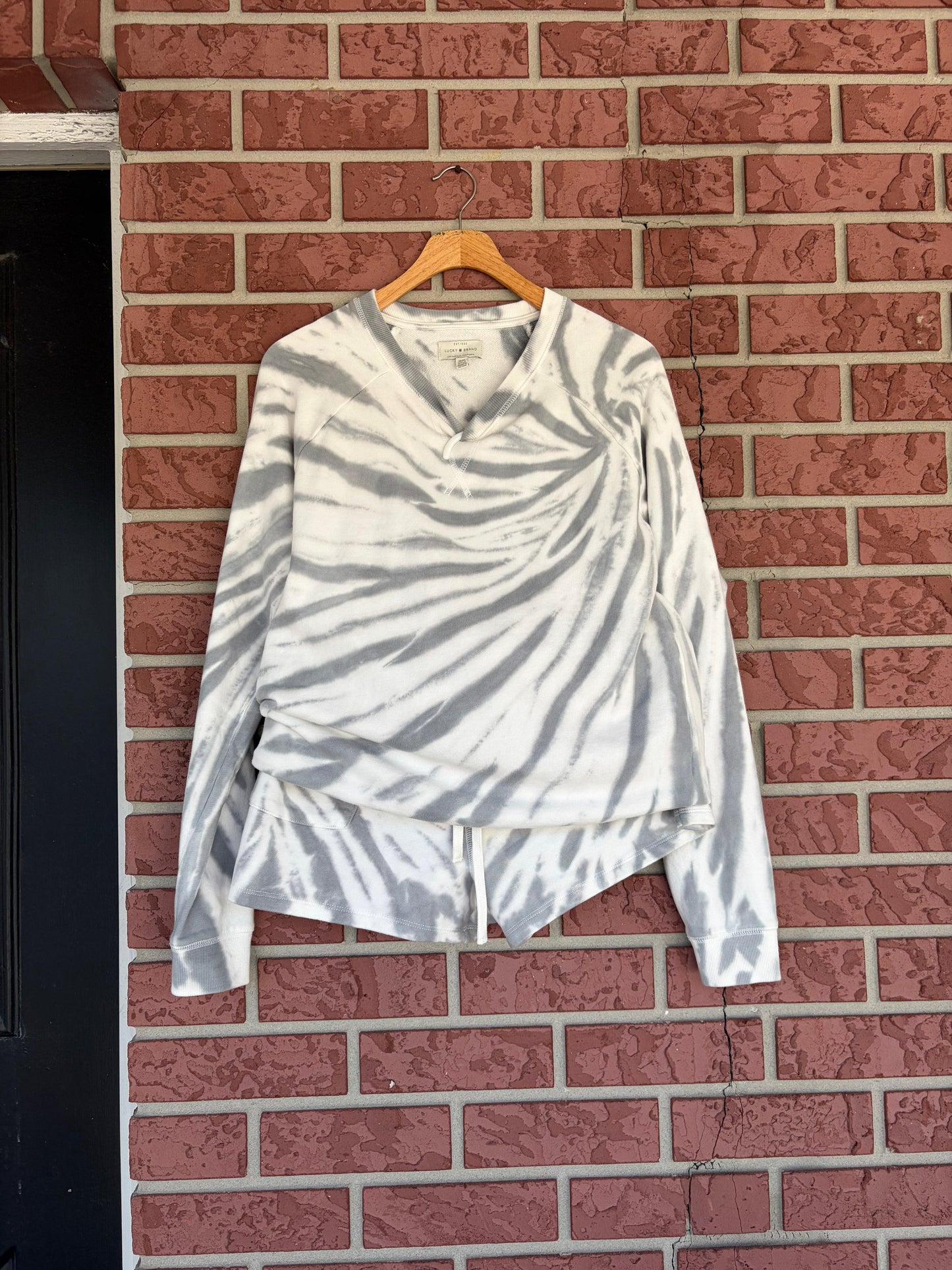 Lucky brand 2 piece set tie dye