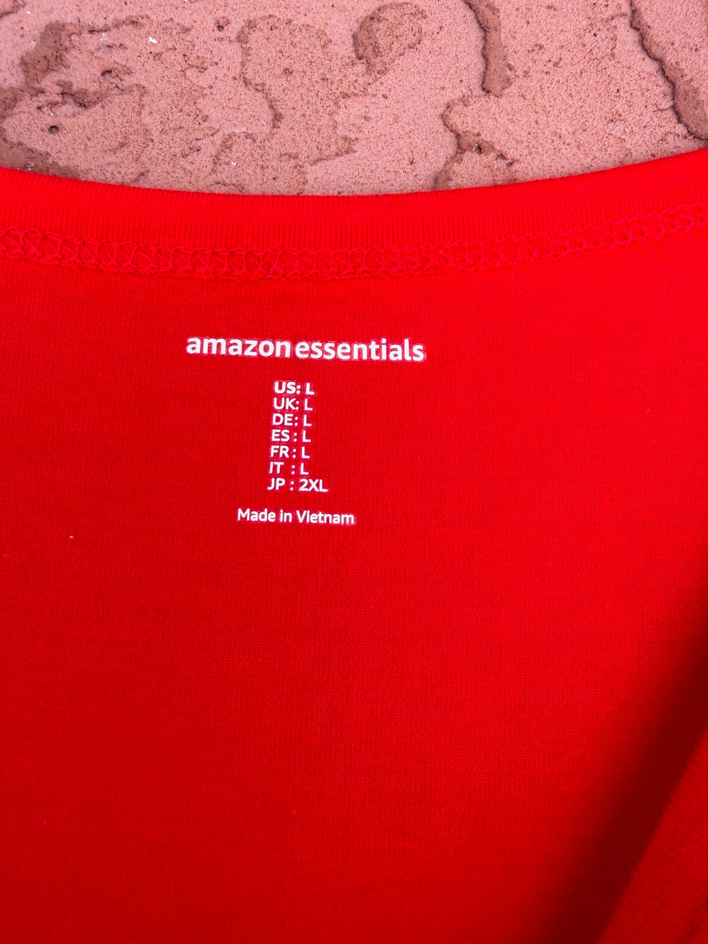 Amazon red super soft long sleeve shirt