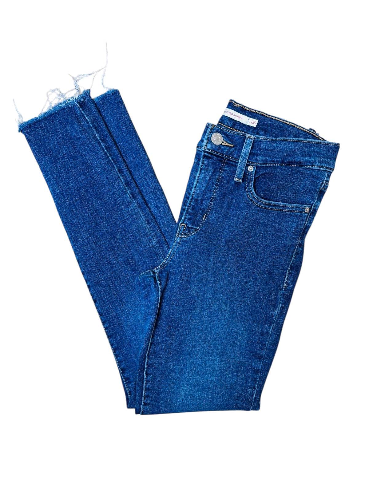 Skinny dark wash denim