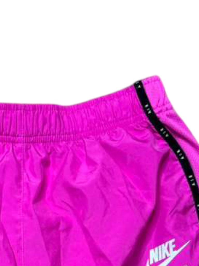 Nike fushia athletic shorts with black trim