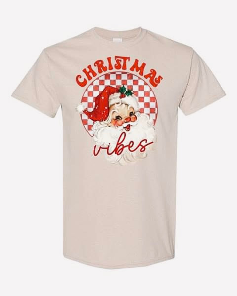 Vintage Christmas Santa Tee