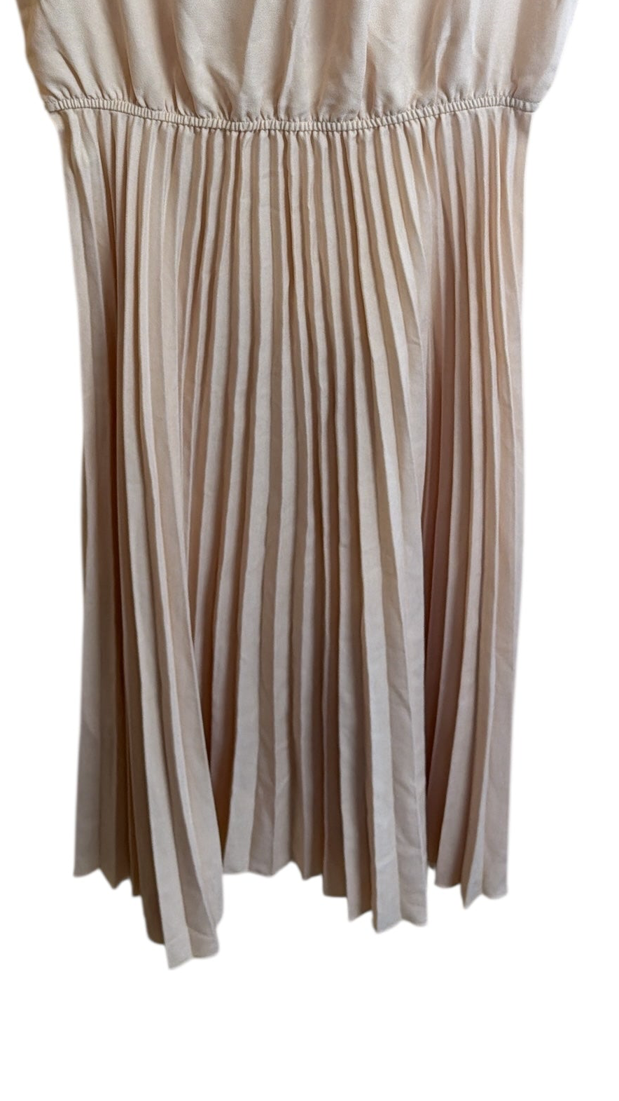 SHEIN cream frilly dress