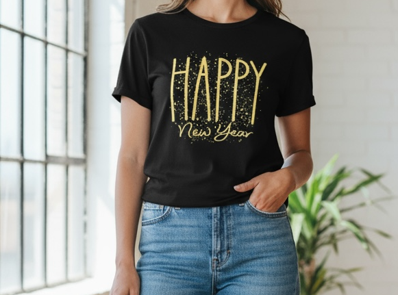 Happy New Year t-shirt