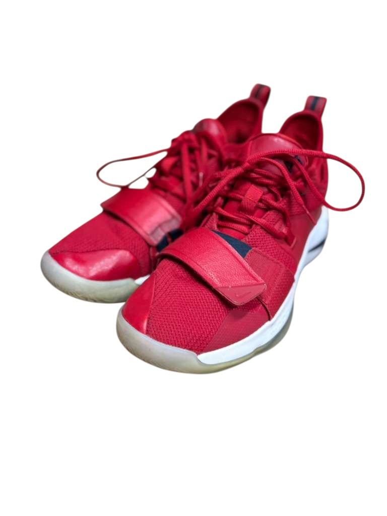 Red Nike sneakers