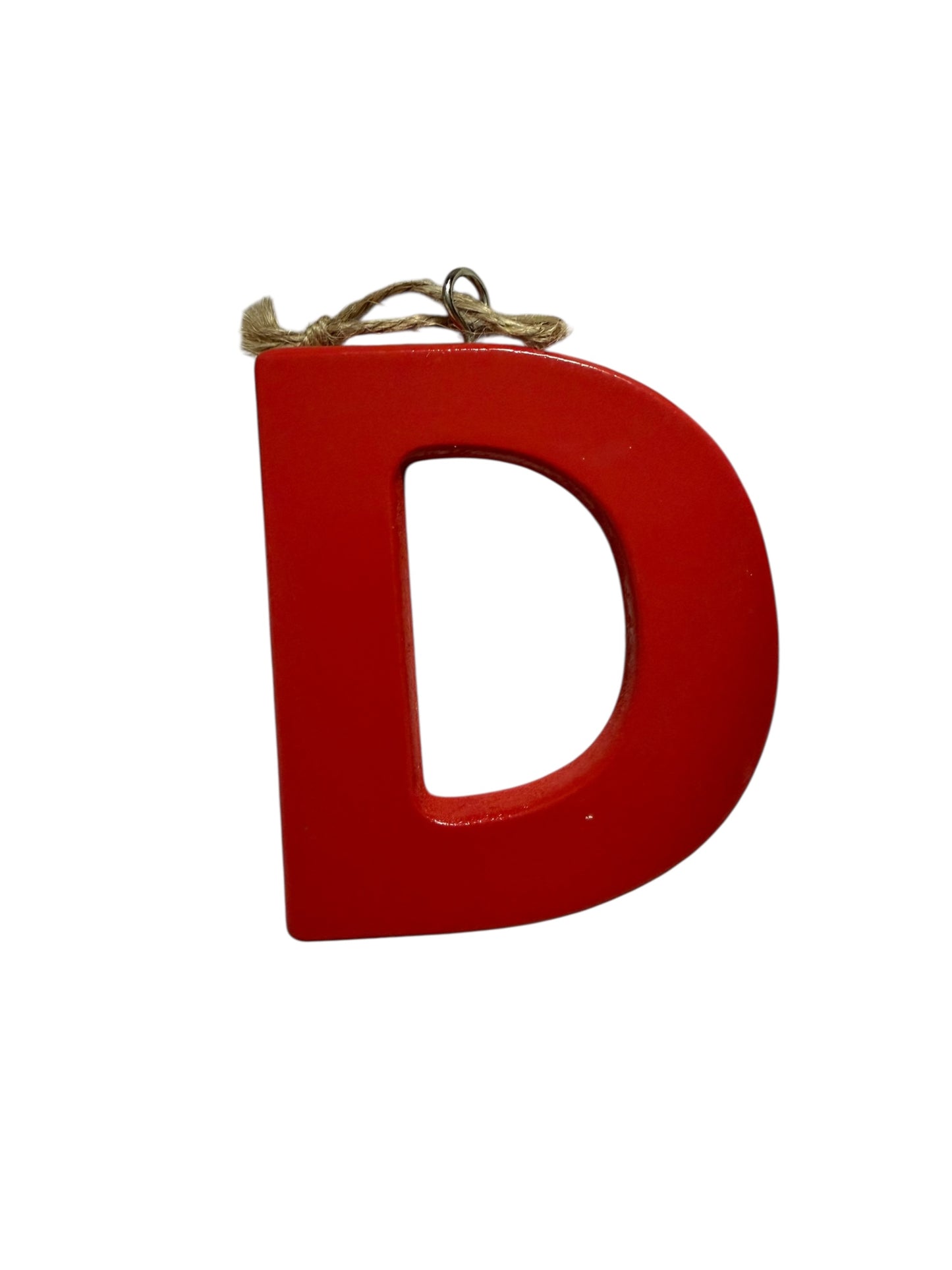 D red ornament