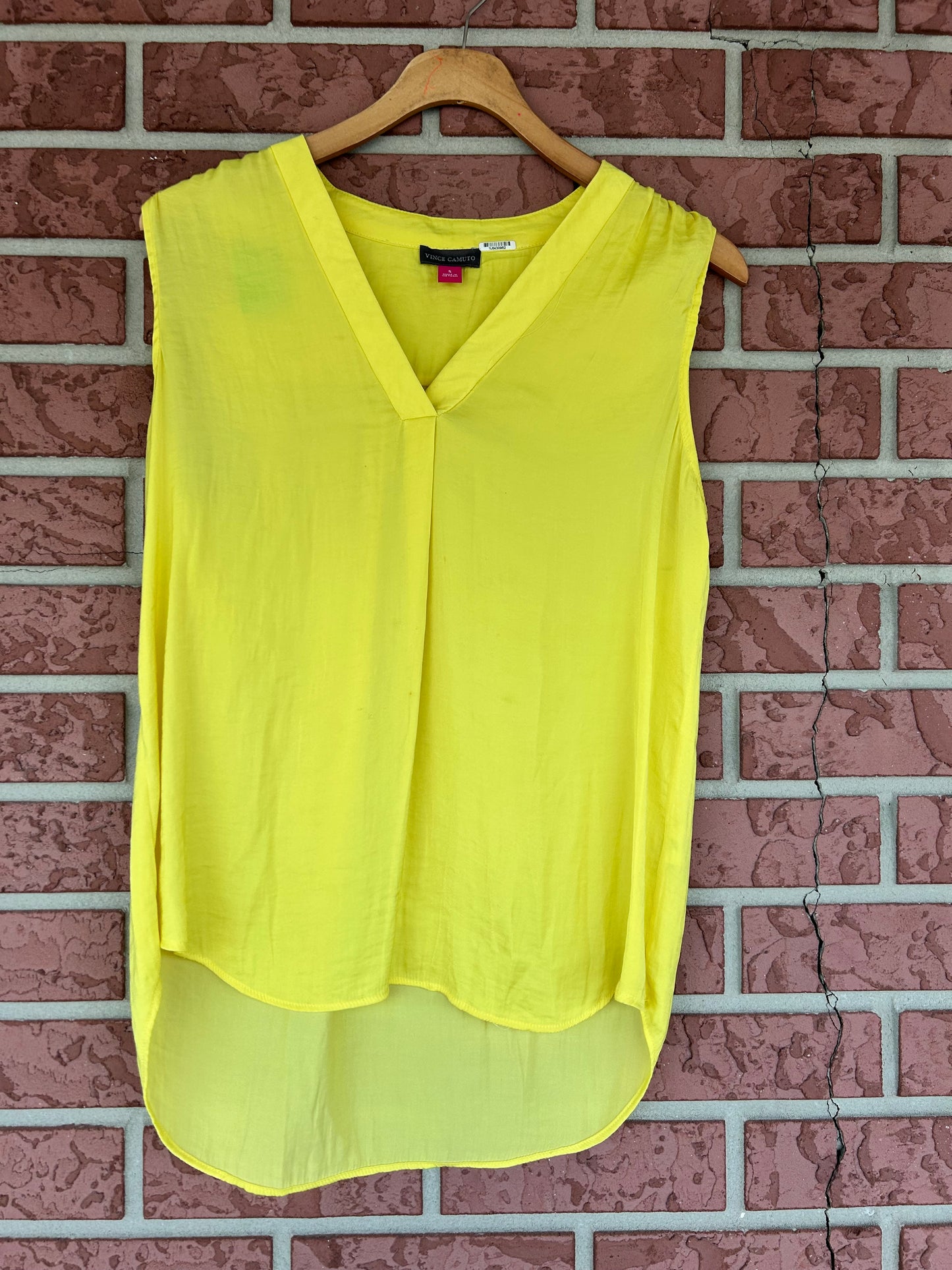 Vince Camuto bright neon sleeveless top
