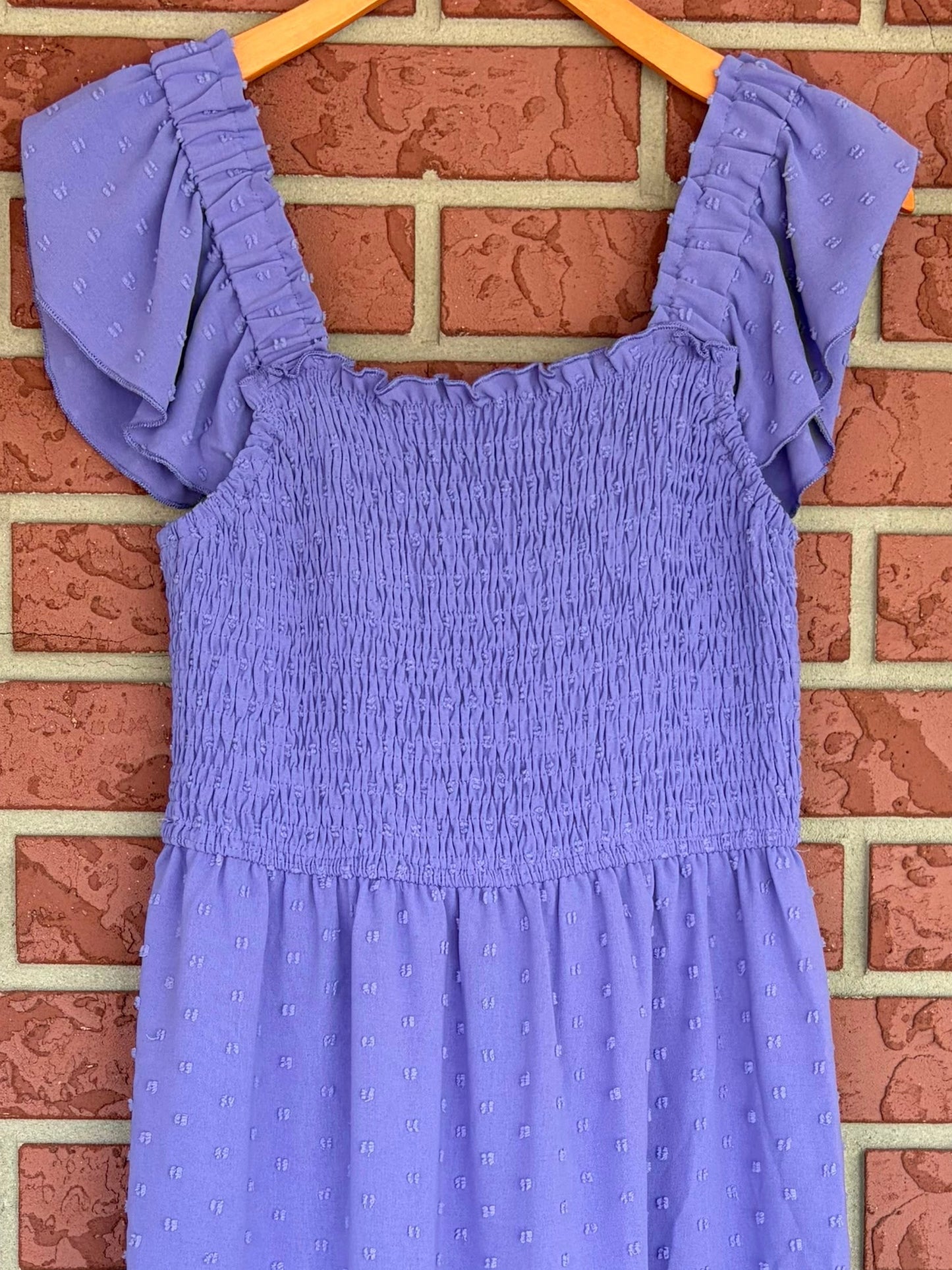 Sweet Rain Purple maxi dress