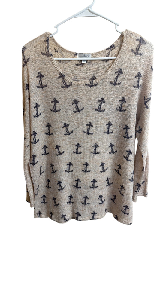 Charming Charlie Anchor sweater