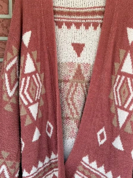 New in tribal sweater