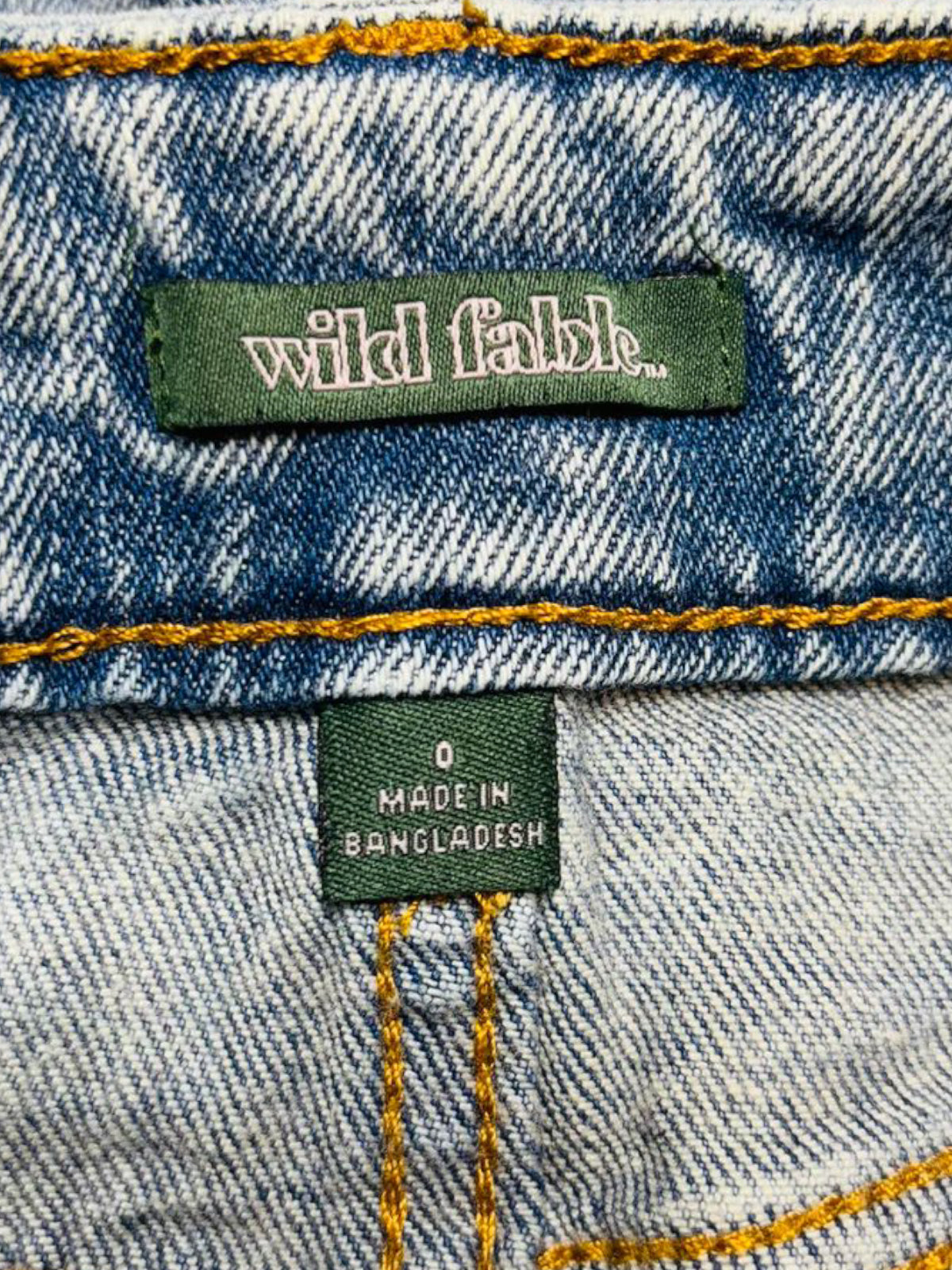 Wild Fable denim skirt