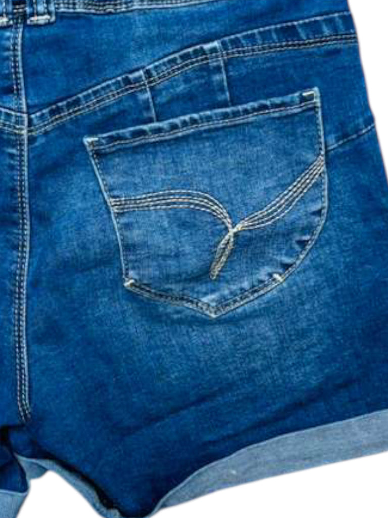 Royalty dark denim Jean shorts