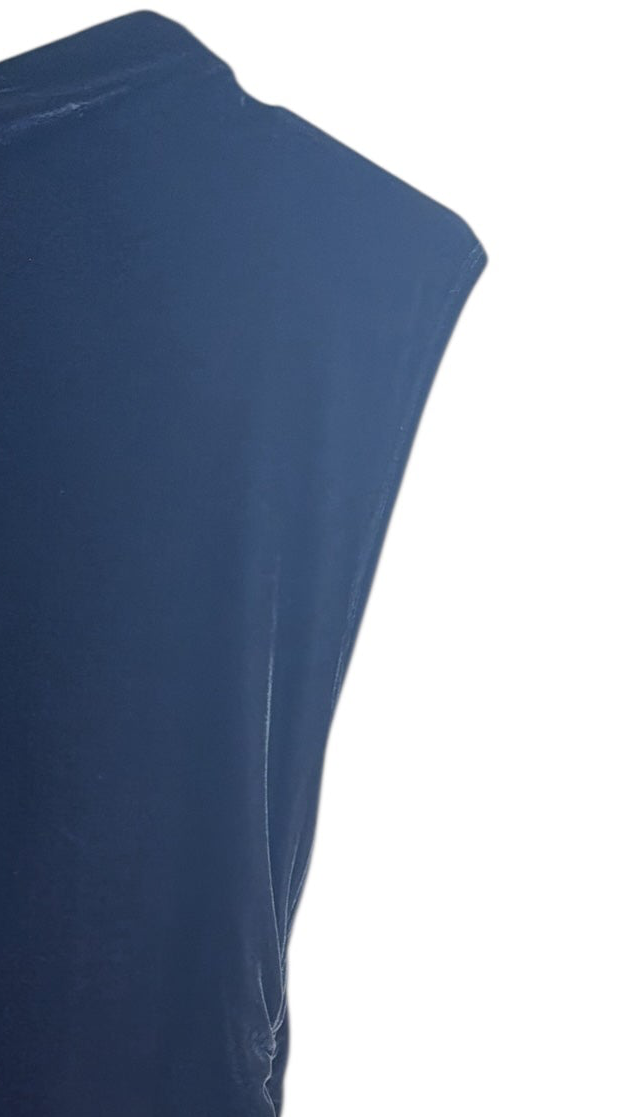 A new day black velvet dress maxi