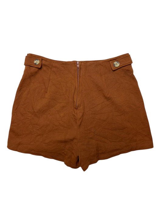 Altered state zip up brown skort