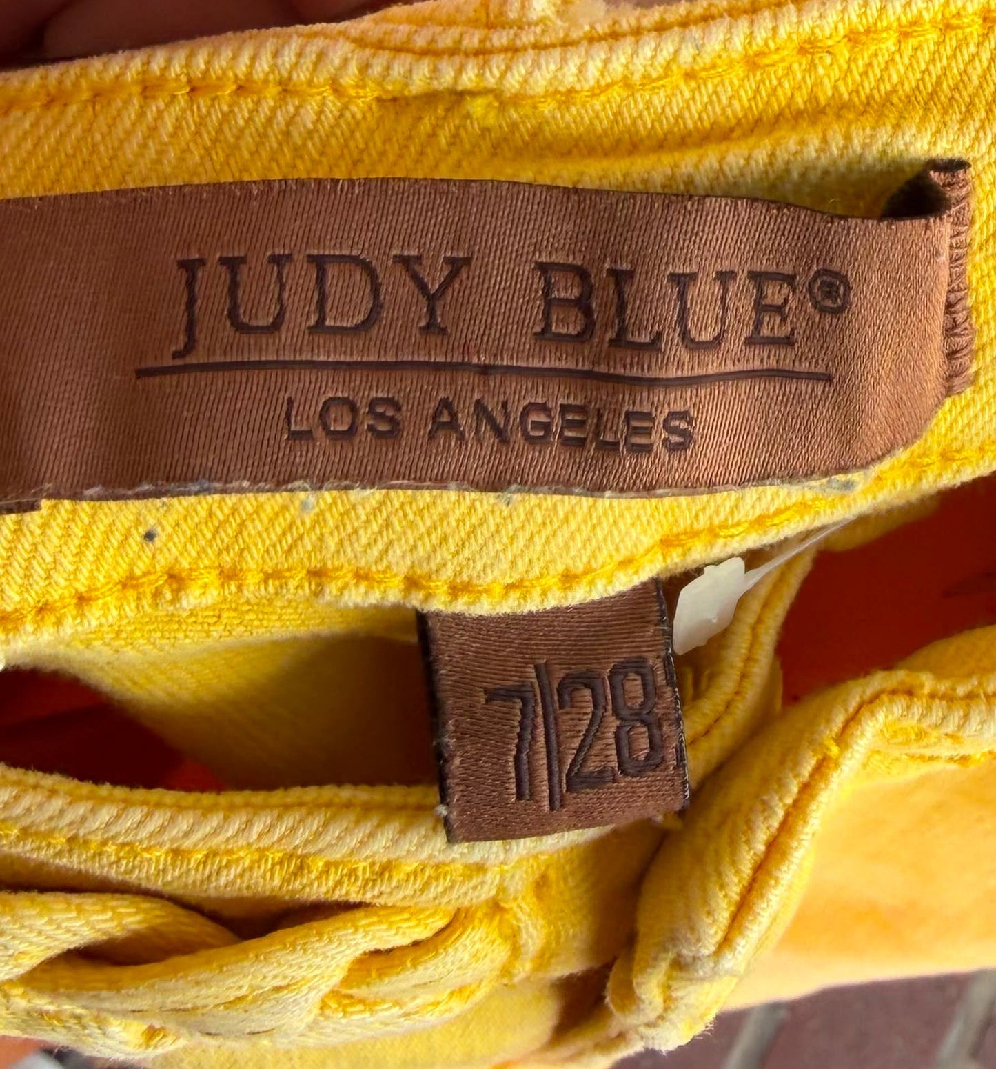 Yellow Judy Blue Jeans