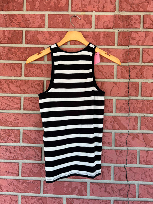 Black & White Tank Top