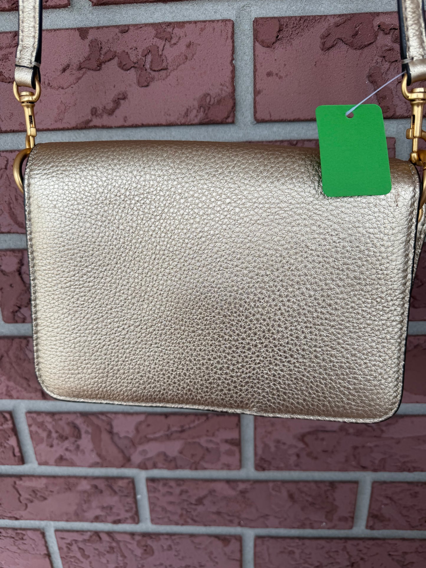 12220 Tory Burch Gold crossbody bag