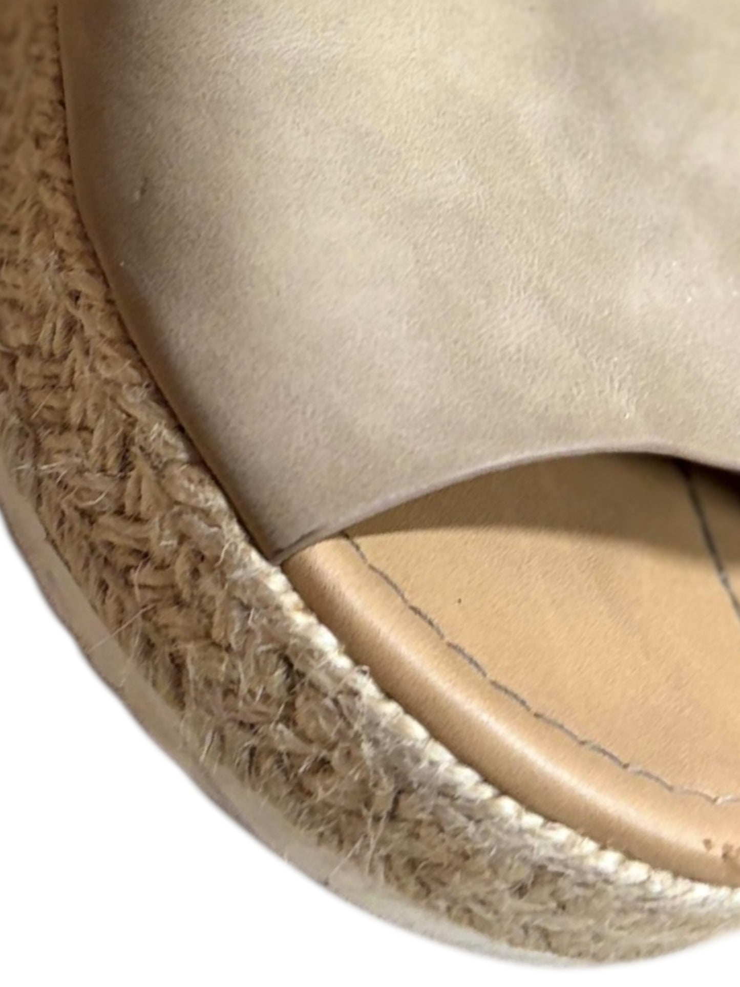 Suede Sandals tan