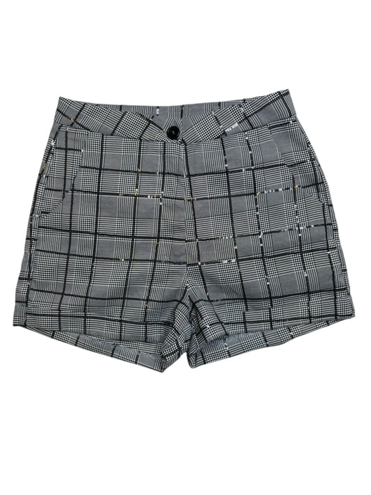 Blue Rain glitter bling shorts