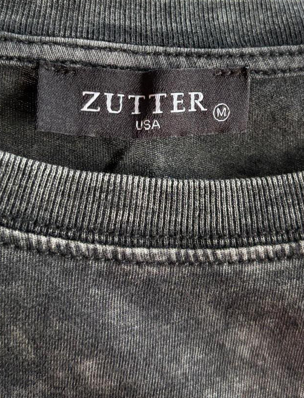 Zutter Charcoal Boots Tee