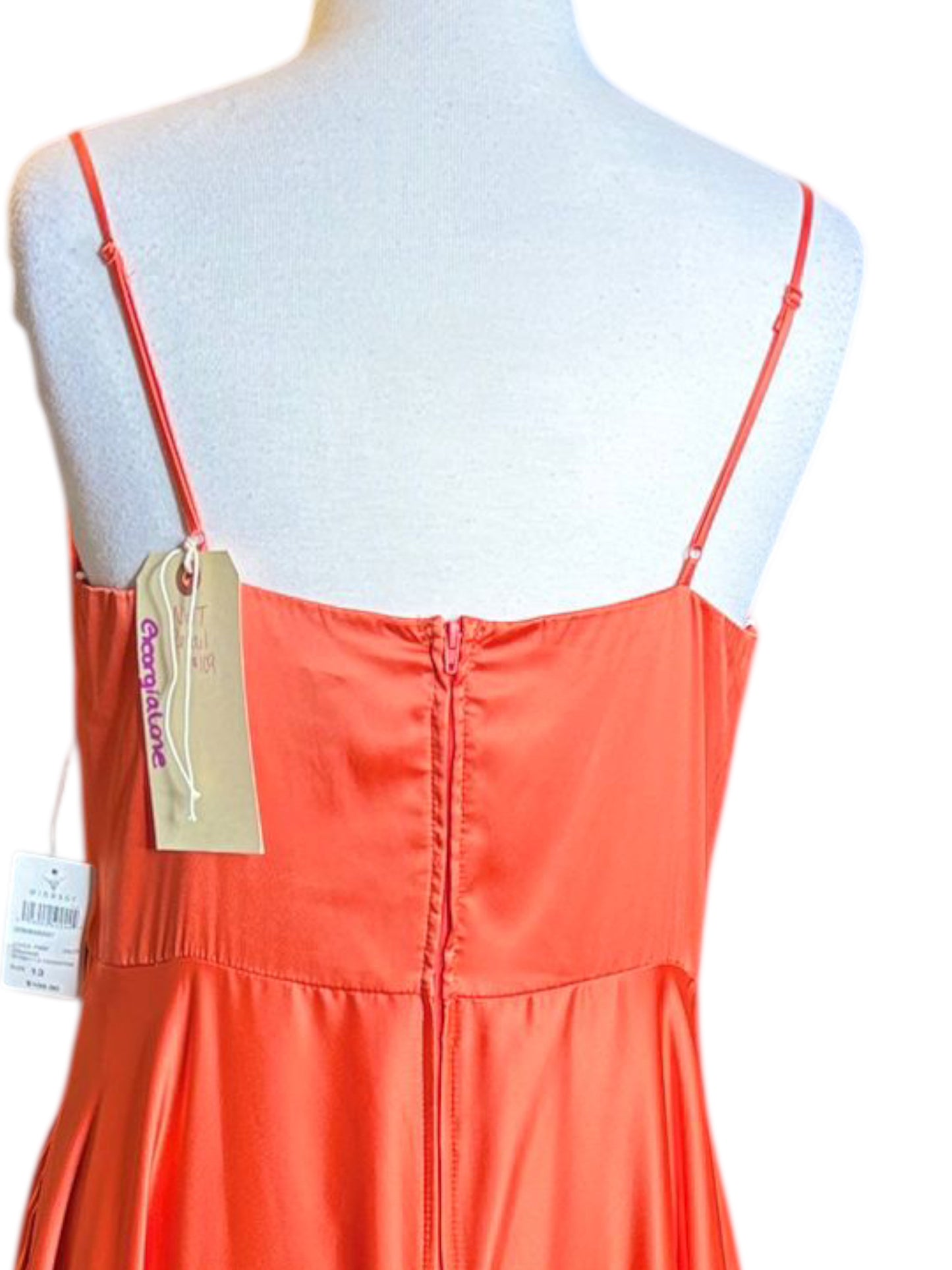 Windsor orange prom formal gown