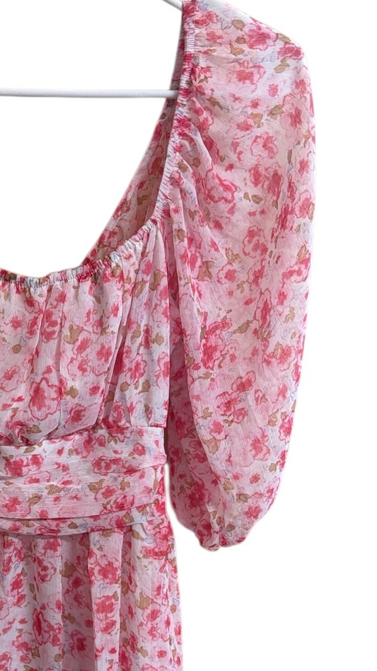 Boutique pink floral dress