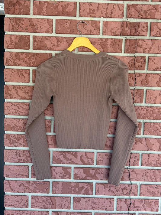 Sincerely Jules Brown top