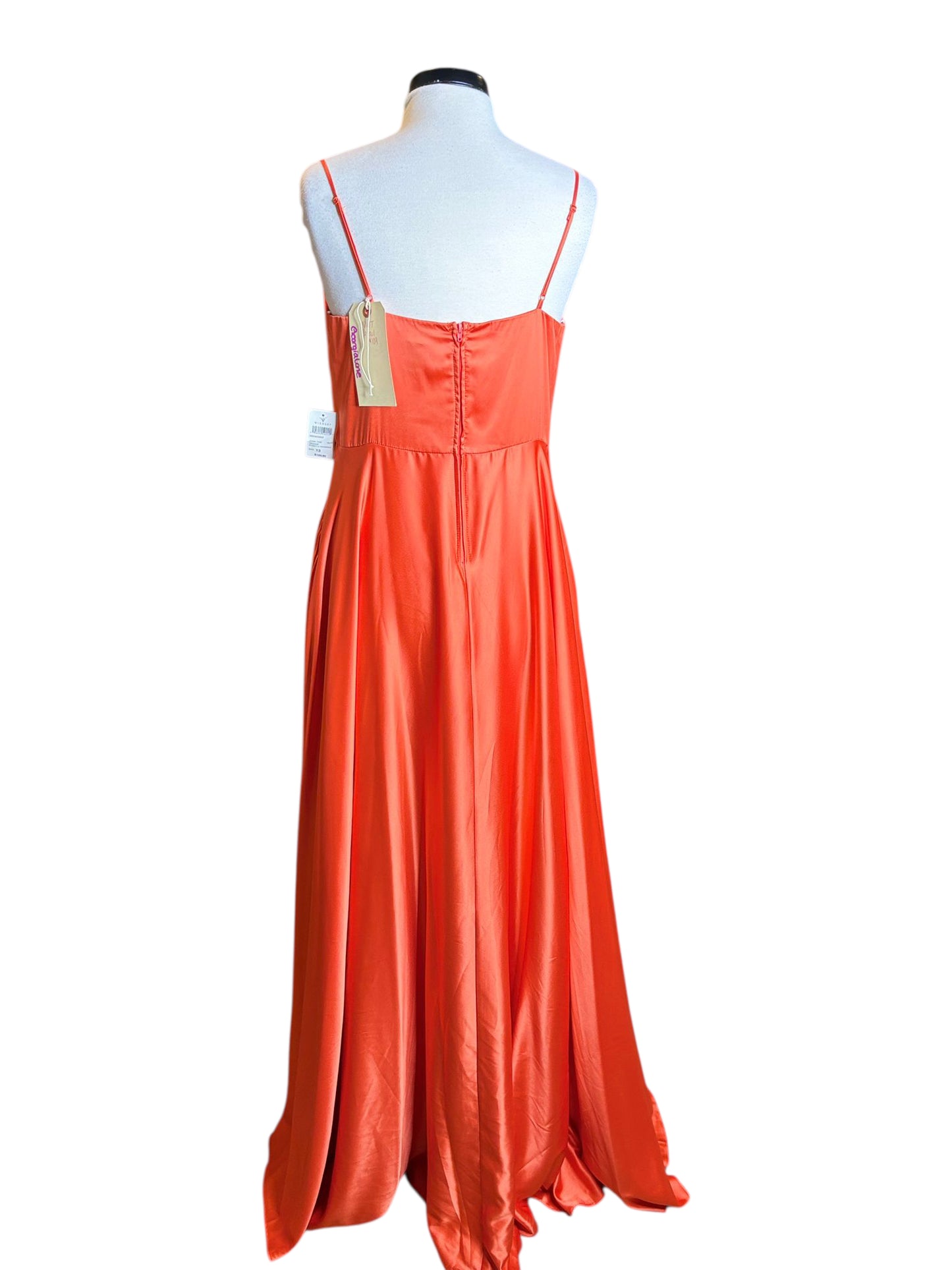 Windsor orange prom formal gown