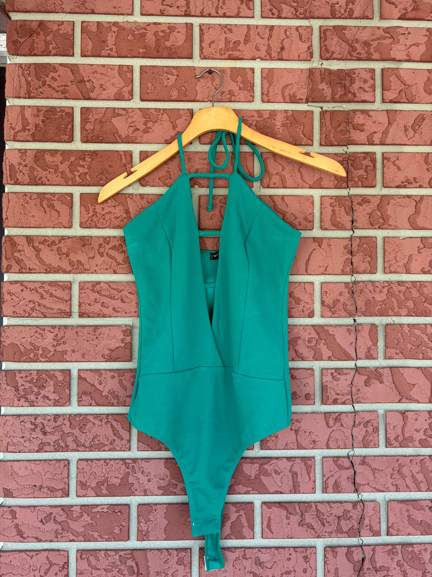 Blue Blush Body suit teal