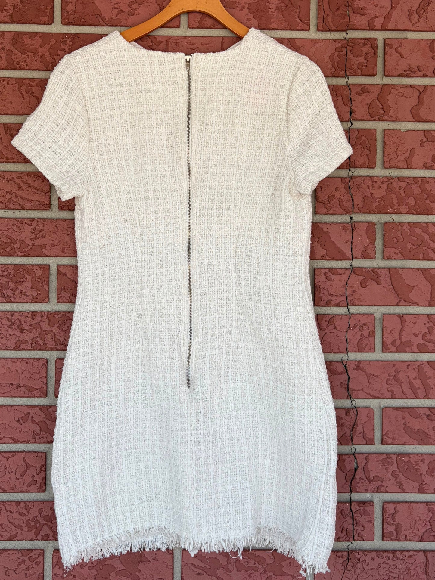 Bebop white cream dress