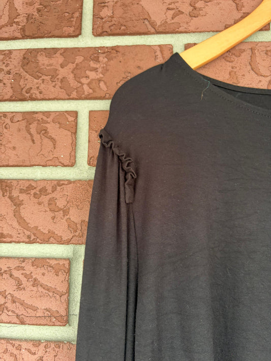 Premise Black Long Sleeve Top