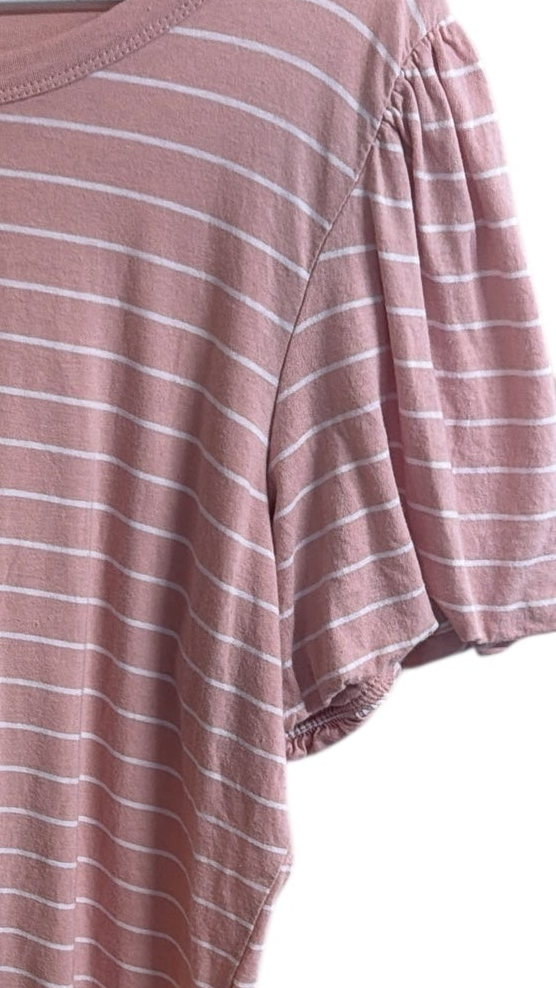Time and Tru stripe pink top