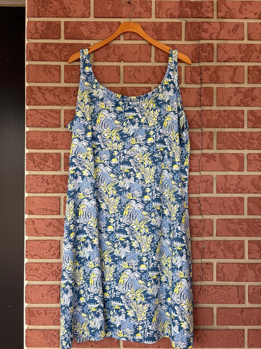 PFG floral tropical dress tunic