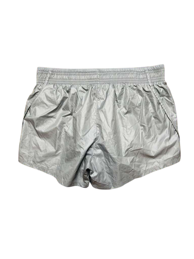 Nike silver running shorts