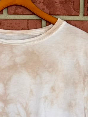 A New Day tie dye tan Tshirt