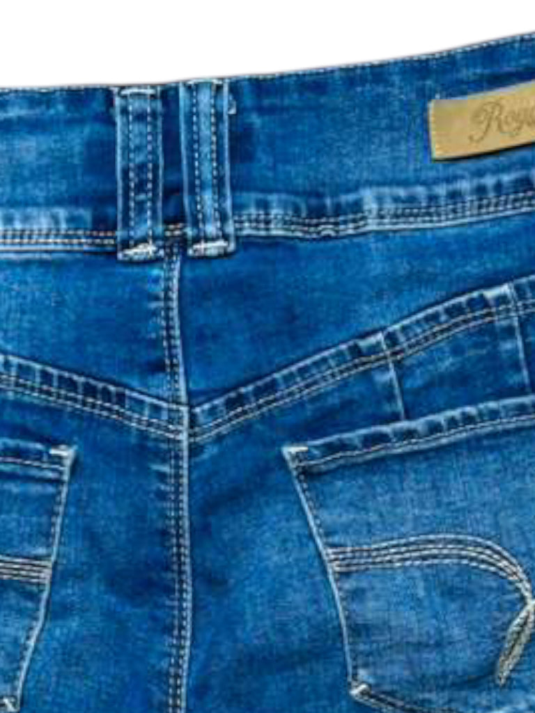 Royalty dark denim Jean shorts