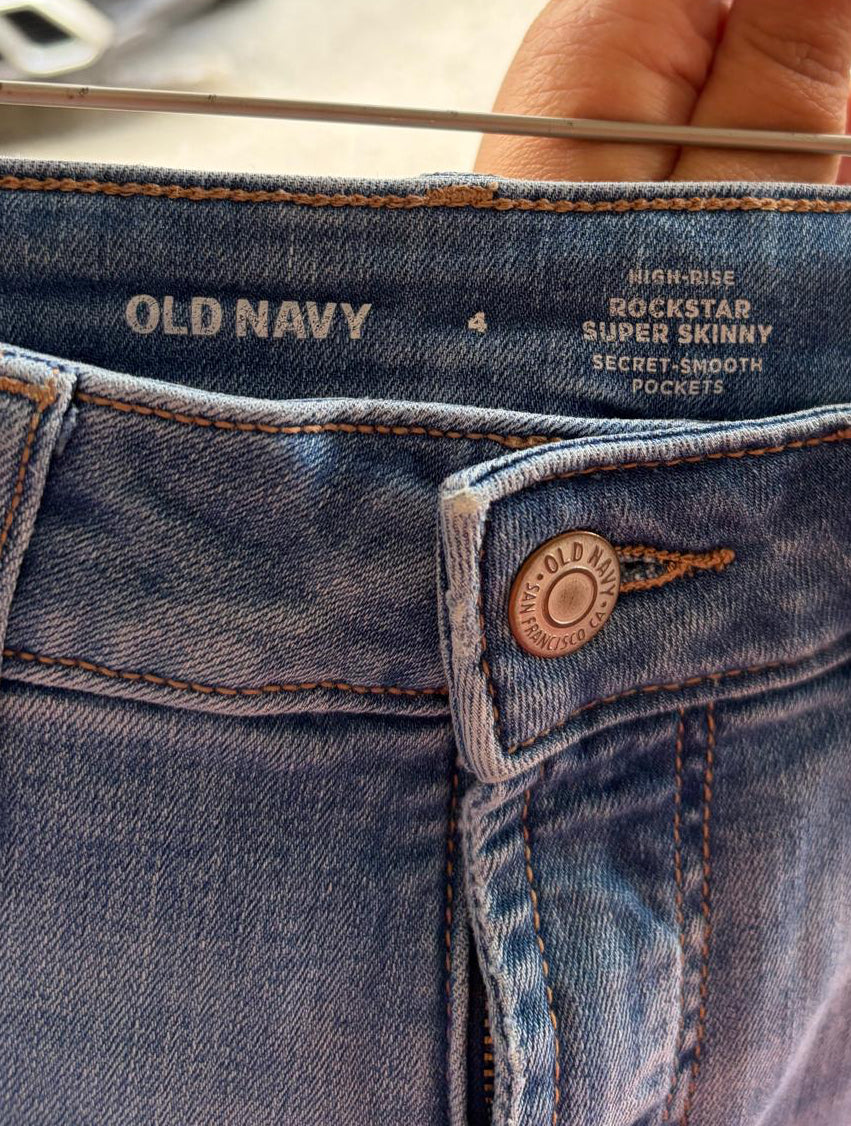 Old Navy high rise skinny jeans